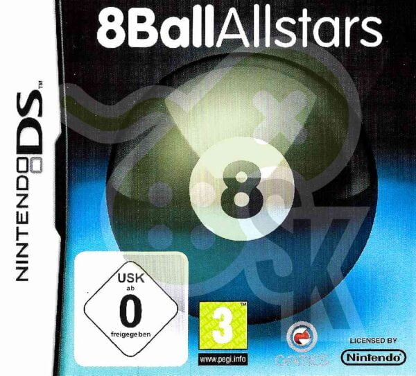 8 Ball Allstars Front Cover nds nintendo ds spiel gebraucht spieleundkonsolen