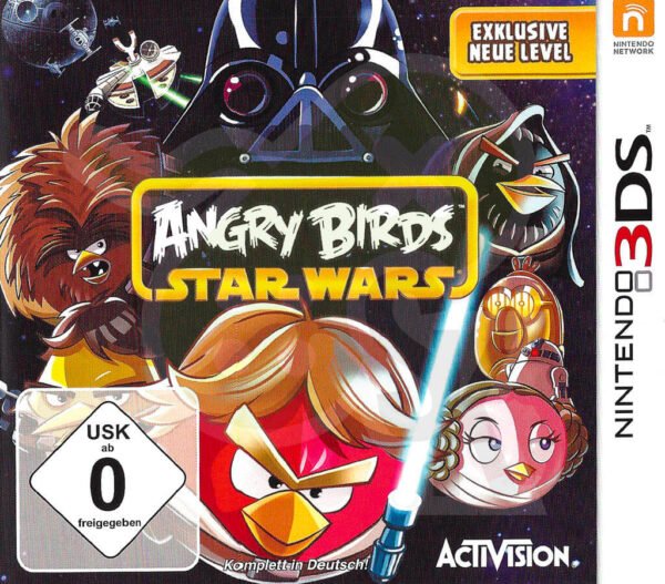 Angry Birds Star Wars Front Cover Nintendo 3DS spiel gebraucht spieleundkonsolen