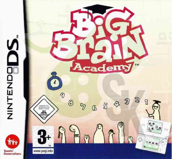 Big Brain Academy Front cover nds nintendo ds spiel gebraucht spieleundkonsolen