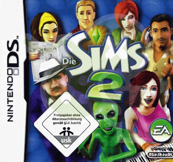 Die Sims 2 Front cover nds nintendo ds spiel gebraucht spieleundkonsolen
