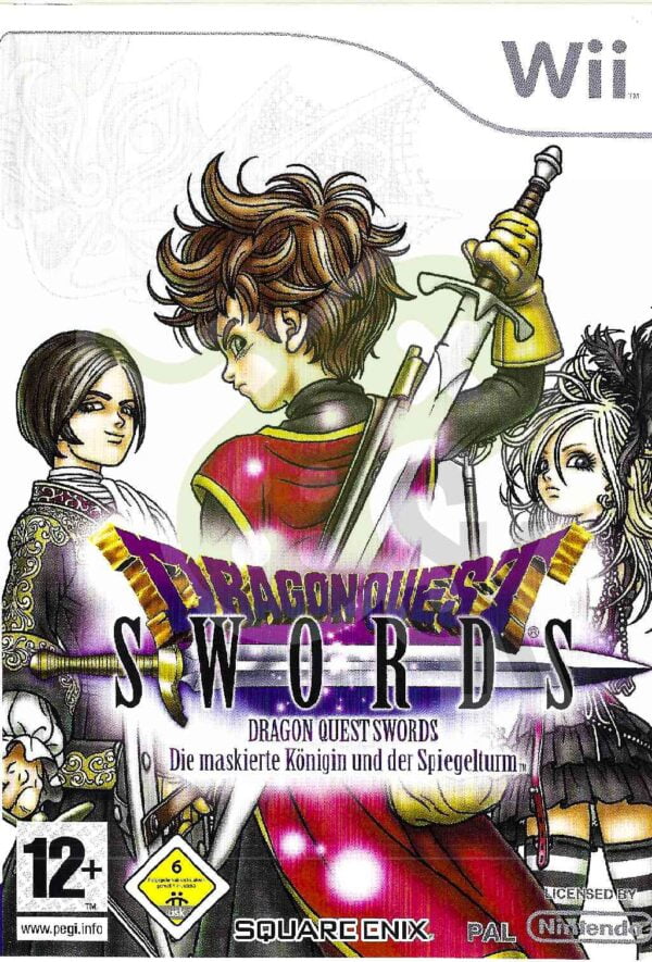 Dragon Quest Swords Front Cover spieleundkonsolen nintendo wii gebraucht