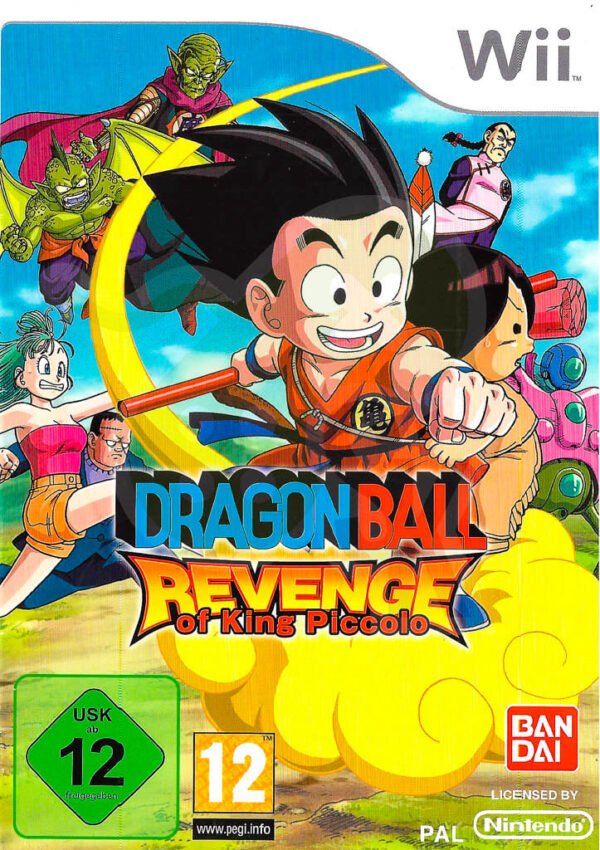 Dragonball Revenge of King Piccolo Front Cover Nintendo Wii spiel gebraucht spieleundkonsolen