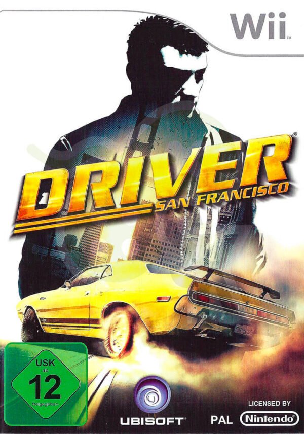 Driver San Francisco Front Cover Nintendo Wii spiel gebraucht spieleundkonsolen
