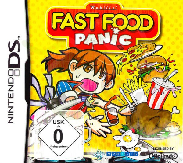 Fast Food Panic Front Cover nds nintendo ds spiel gebraucht spieleundkonsolen