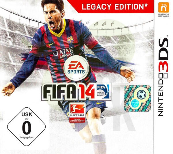 Fifa 14 Legacy Edition Front Cover Nintendo 3DS spiel gebraucht spieleundkonsolen