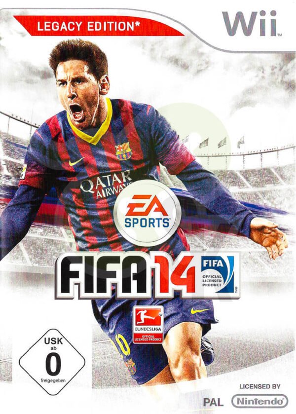 Fifa 14 Legacy Edition Front Cover spieleundkonsolen nintendo wii spiel gebraucht