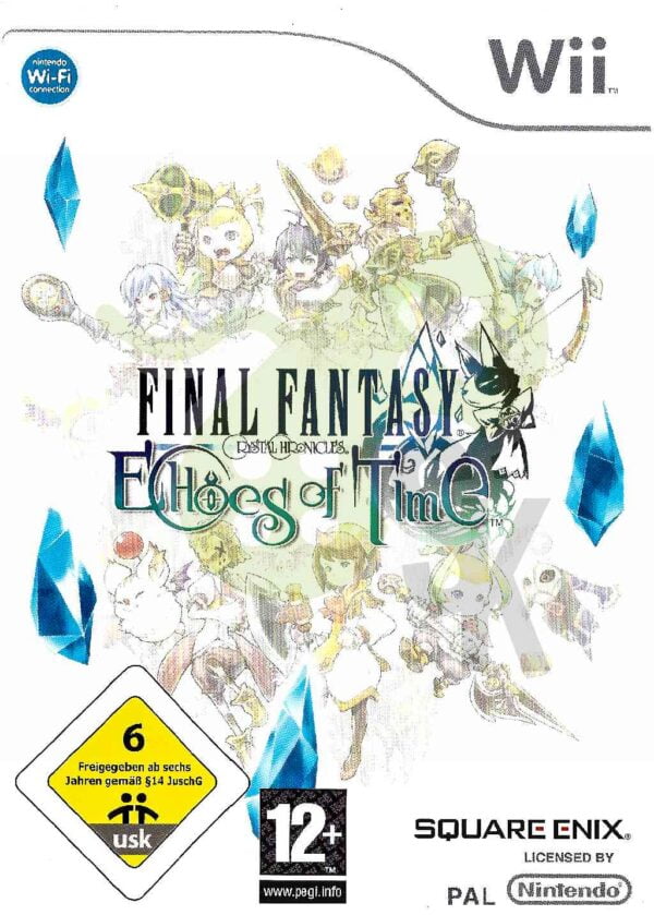 Final Fantasy Crystal Chronicles Echoes of Time front Cover spieleundkonsolen nintendo wii gebraucht