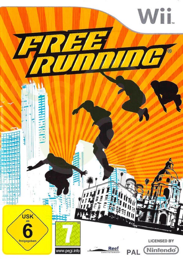 Free Running Front Cover Nintendo Wii spiel gebraucht spieleundkonsolen