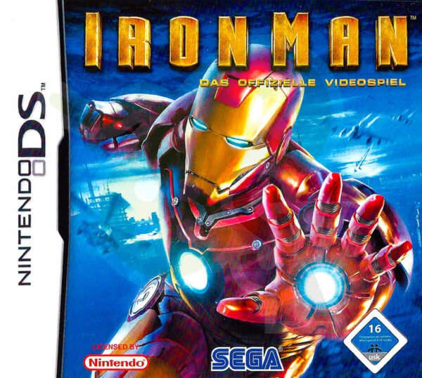 Iron Man Front Cover nds nintendo ds spiel gebraucht spieleundkonsolen