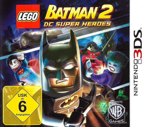 Lego Batman 2 DC Super Heroes Front Cover Nintendo 3DS spiel gebraucht spieleundkonsolen