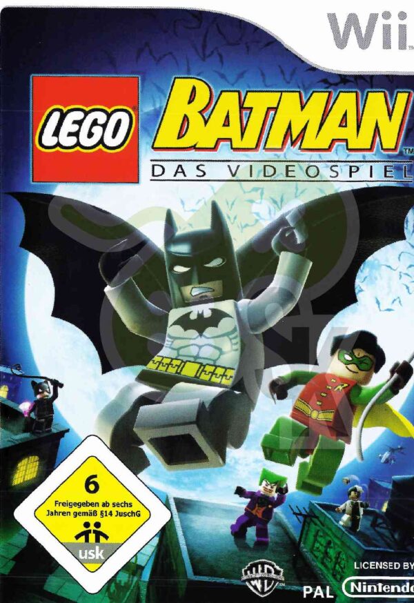 Lego Batman Front Cover spieleundkonsolen nintendo wii gebraucht