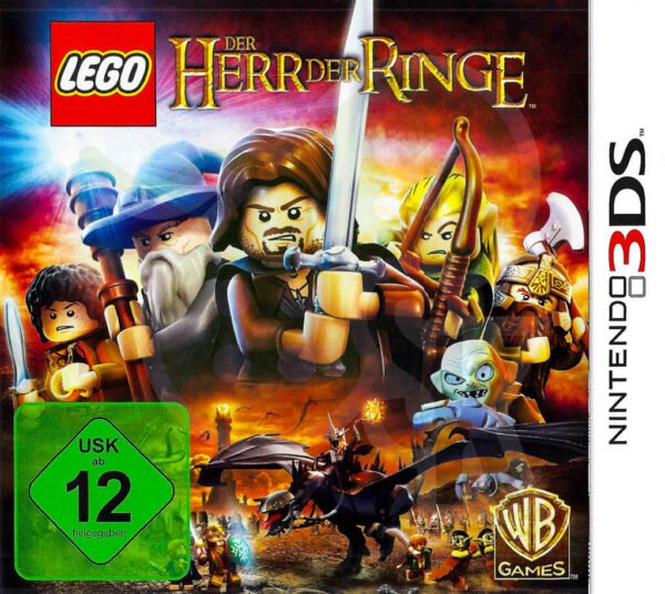 Lego Der Herr der Ringe Front Cover Nintendo 3DS spiel gebraucht spieleundkonsolen