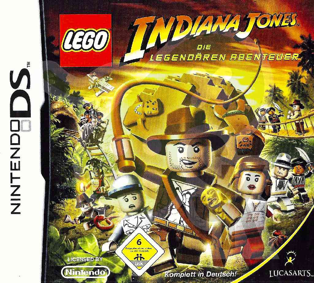 Lego Indiana Jones Die Legendaeren Abenteur front cover nds nintendo ds spiel gebraucht spieleundkonsolen