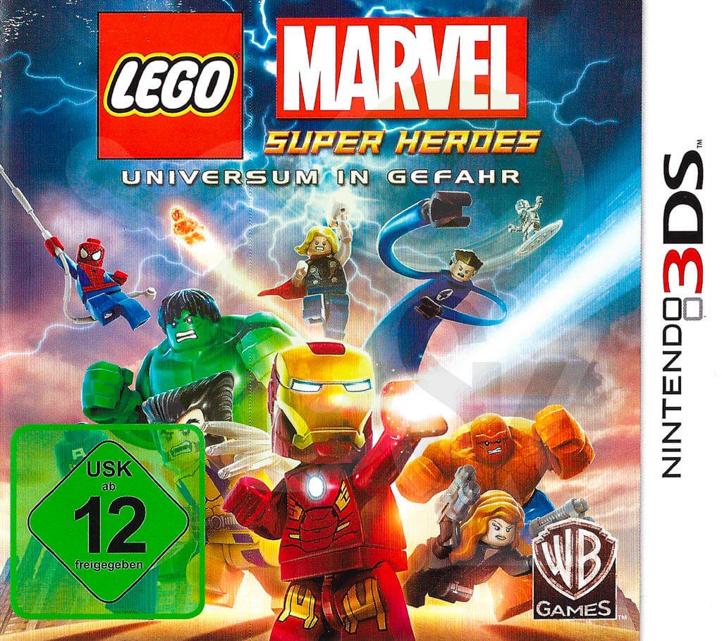 Lego Marvel Super Heroes Universum in Gefahr Front Cover Nintendo 3DS spiel gebraucht spieleundkonsolen