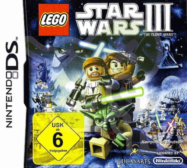 Lego Star Wars 3 III front cover nds nintendo ds spiel gebraucht spieleundkonsolen