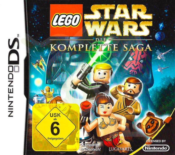 Lego Star Wars Die komplette Saga Front Cover nds nintendo ds spiel gebraucht spieleundkonsolen