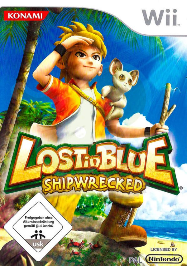 Lost in Blue Shipwecked Front Cover Nintendo Wii spiel gebraucht spieleundkonsolen
