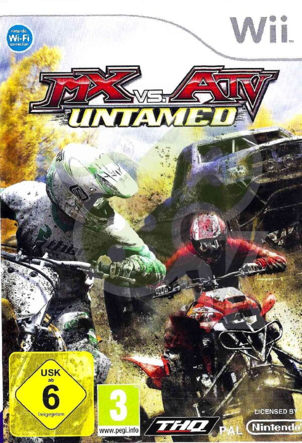 MX vs ATV Untamed Front Cover spieleundkonsolen nintendo wii gebraucht