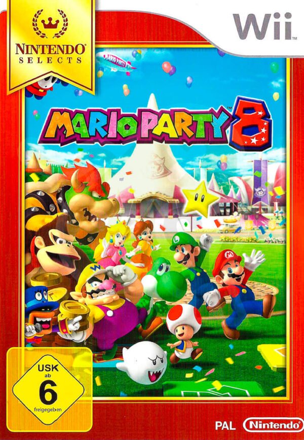 Mario Party 8 Nintendo Selects Front Cover spieleundkonsolen Nintendo Wii gebraucht