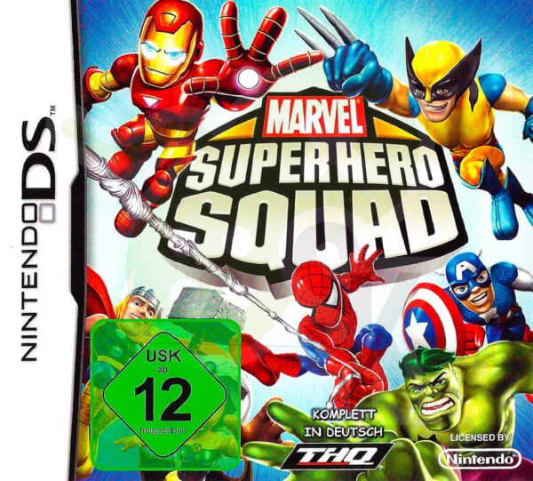 Marvel Superhero Squad Front Cover nds nintendo ds spiel gebraucht spieleundkonsolen