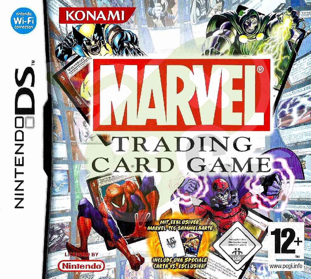 Marvel Trading Card Game Front Cover nds nintendo ds spiel gebraucht spieleundkonsolen