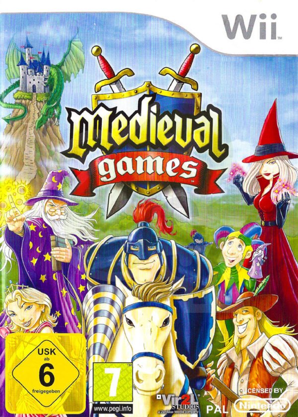 Medieval games Front Cover spieleundkonsolen Nintendo Wii gebraucht