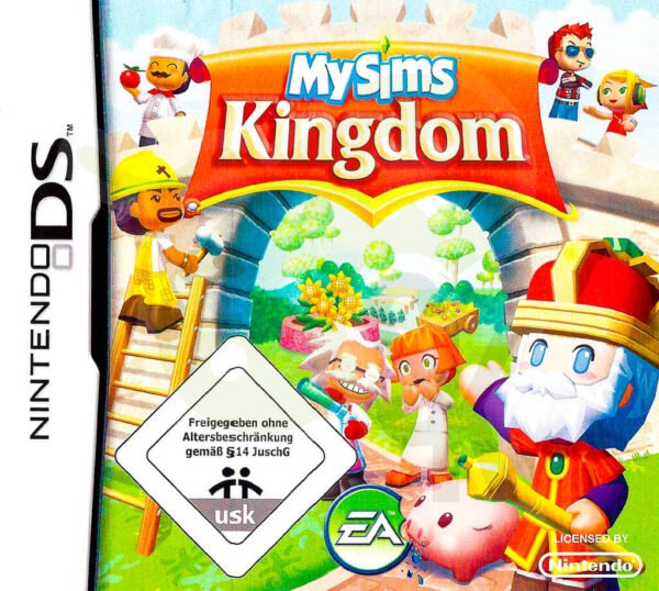 MySims Kingdom Front Cover nds nintendo ds spiel gebraucht spieleundkonsolen