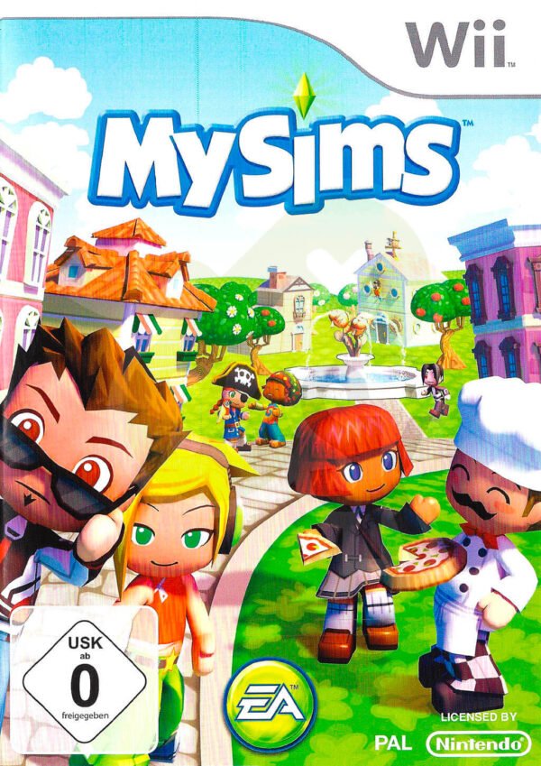 My Sims Front Cover spieleundkonsolen nintendo wii gebraucht