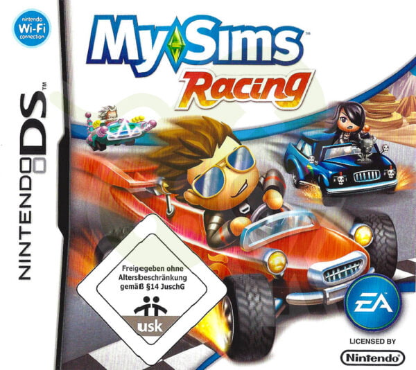 My Sims Racing Front Cover nds nintendo ds spiel gebraucht spieleundkonsolen