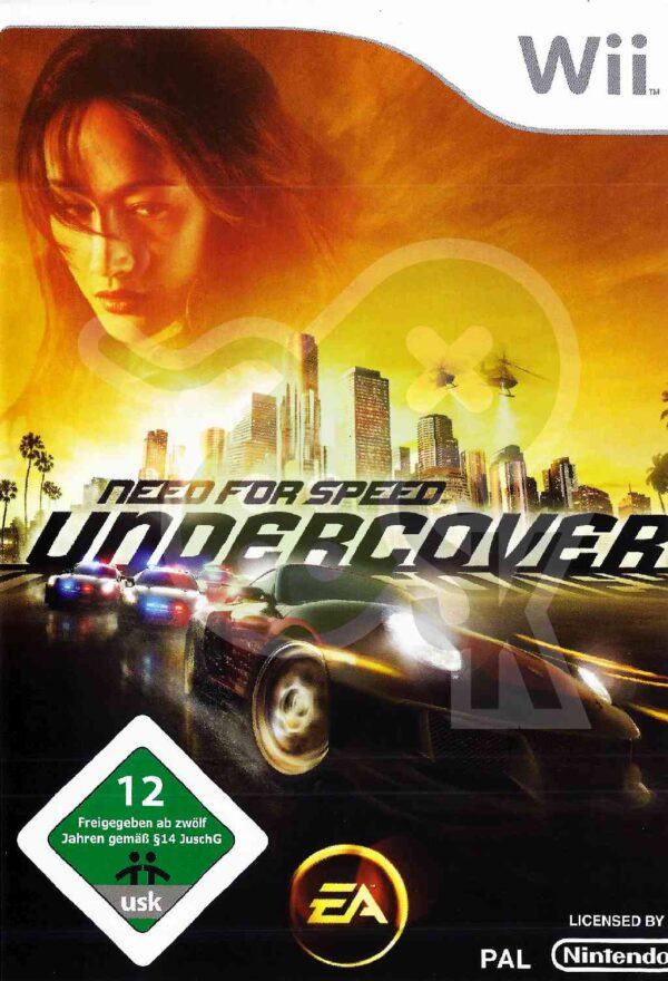 Need for Speed Undercover Front Cover spieleundkonsolen nintendo wii gebraucht