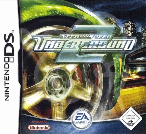 Need for Speed Underground 2 Front cover nds nintendo ds spiel gebraucht spieleundkonsolen