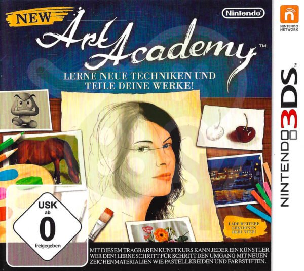 New Art Academy Front Cover Nintendo 3DS spiel gebraucht spieleundkonsolen