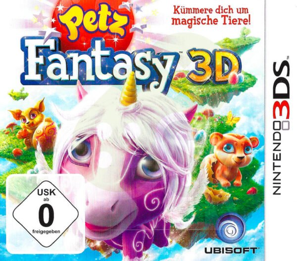 Petz Fantasy 3D Front Cover Nintendo 3DS spiel gebraucht spieleundkonsolen