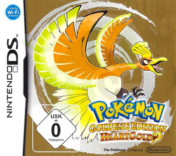 Pokemon Goldene Edition Heartgold Front Cover Nintendo 3DS spiel gebraucht spieleundkonsolen