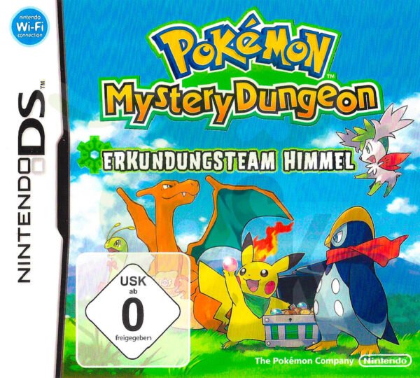 Pokemon Mystery Dungeon Erkundungsteam Himmel front Cover nds nintendo ds spiel gebraucht spieleundkonsolen