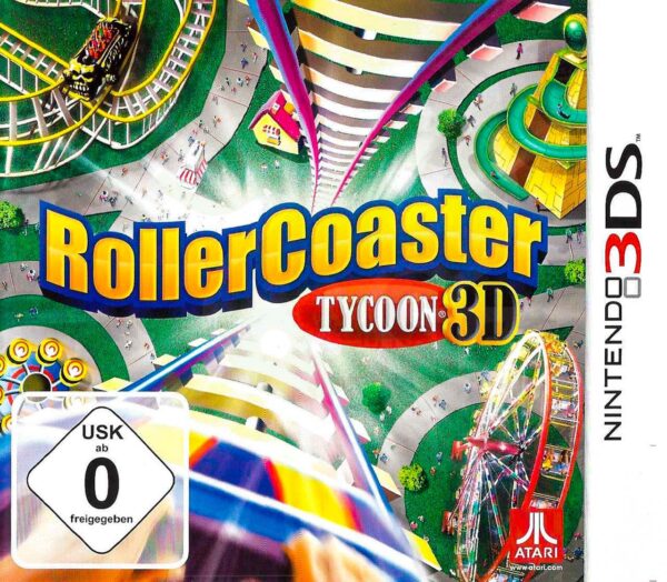 RollerCoaster Tycoon 3D Front Cover Nintendo 3DS spiel gebraucht kaufen spieleundkonsolen