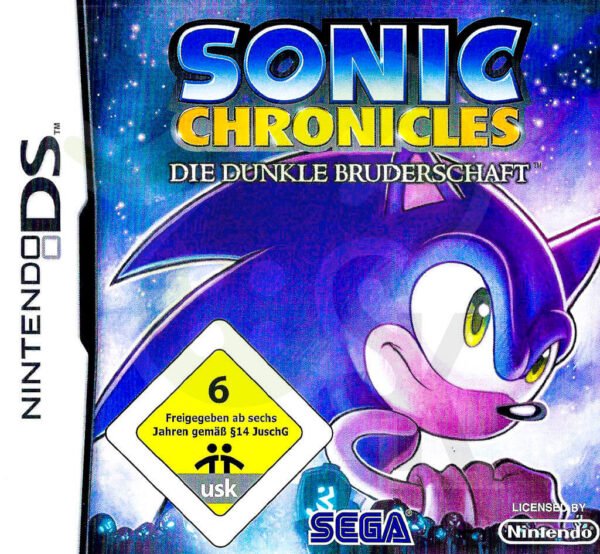 Sonic Chronicles Die Dunkle Bruderschaft front Cover nds nintendo ds spiel gebraucht spieleundkonsolen