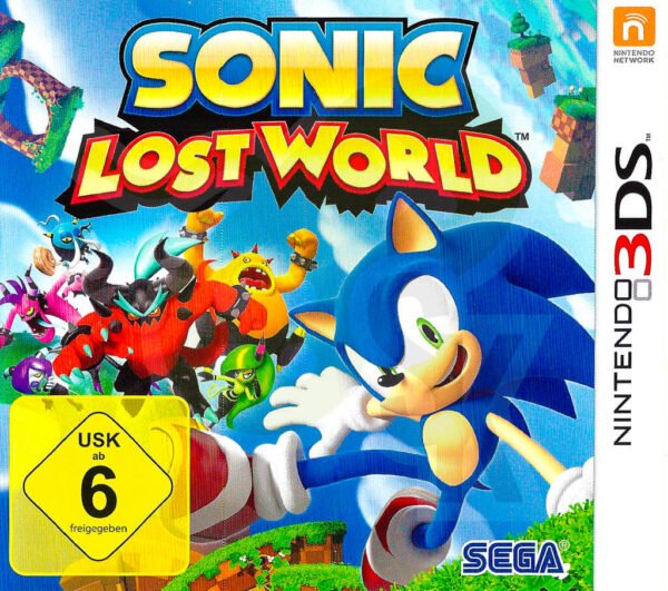 Sonic Lost World Front Cover Nintendo 3DS spiel gebraucht spieleundkonsolen