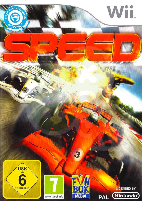 Speed Front Cover spieleundkonsolen Nintendo Wii gebraucht