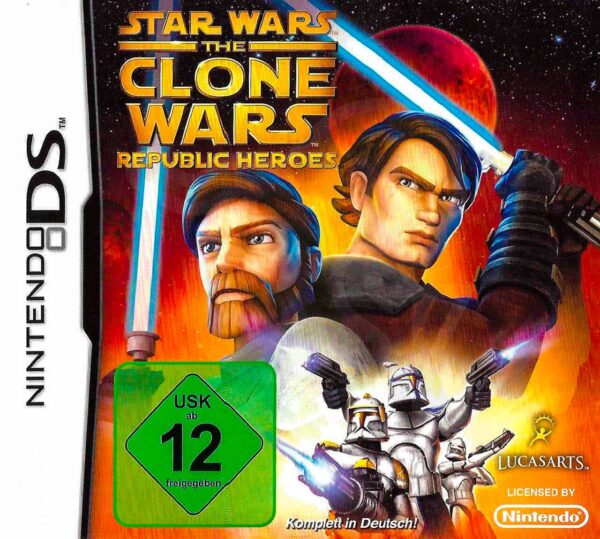 Star Wars the Clone Wars Republic Heroes Front Cover Nintendo 3DS spiel gebraucht kaufen spieleundkonsolen