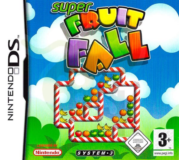 Super Fruit Fall Front Cover nds nintendo ds spiel gebraucht spieleundkonsolen