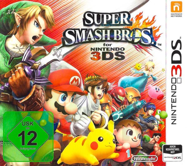Super Smash Bros Front Cover Nintendo 3DS spiel gebraucht spieleundkonsolen