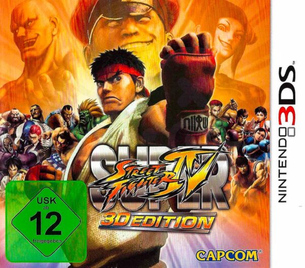Super Street Fighter IV 3D Edition Front Cover Nintendo 3DS spiel gebraucht kaufen spieleundkonsolen