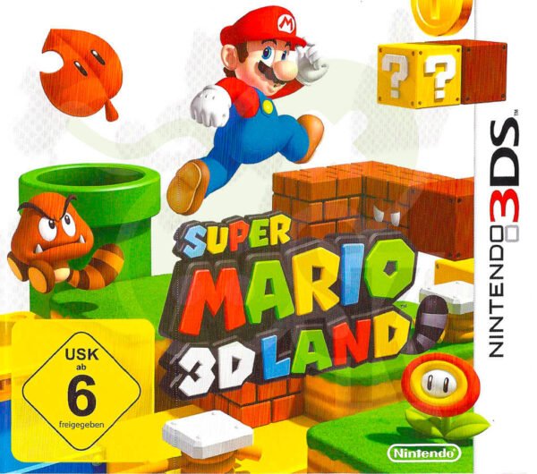 Super mario 3D Land Front Cover Nintendo 3DS spiel gebraucht spieleundkonsolen