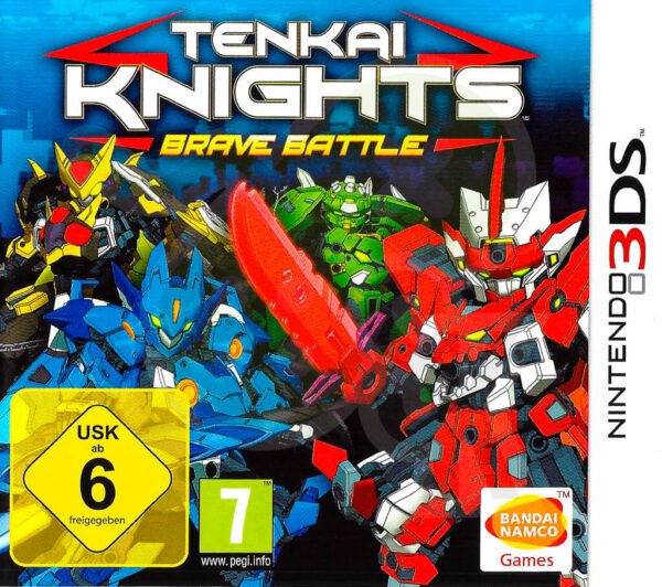 Tenkai Knights Brave Battle Front Cover Nintendo 3DS spiel gebraucht spieleundkonsolen