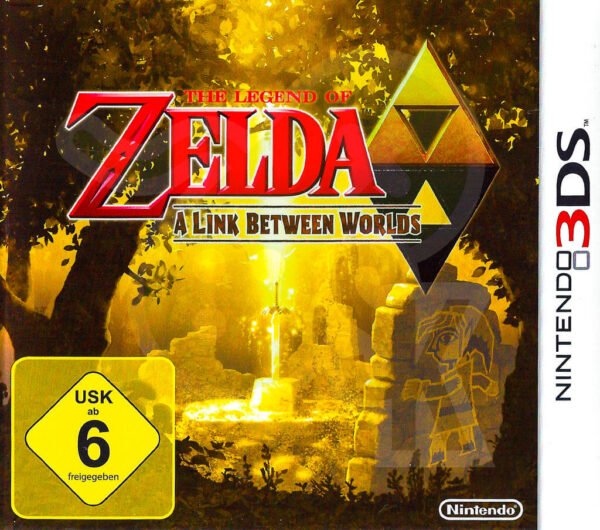 The Legend of Zelda A Link Between Worlds Front Cover Nintendo 3DS spiel gebraucht spieleundkonsolen