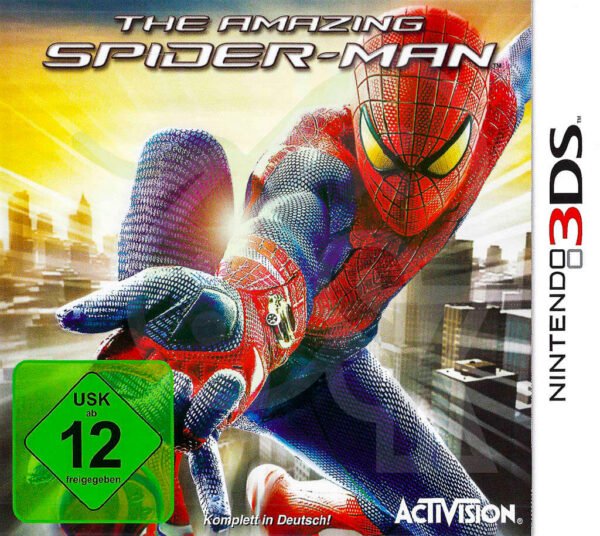 The amazing Spider Man Front Cover Nintendo 3DS spiel gebraucht spieleundkonsolen