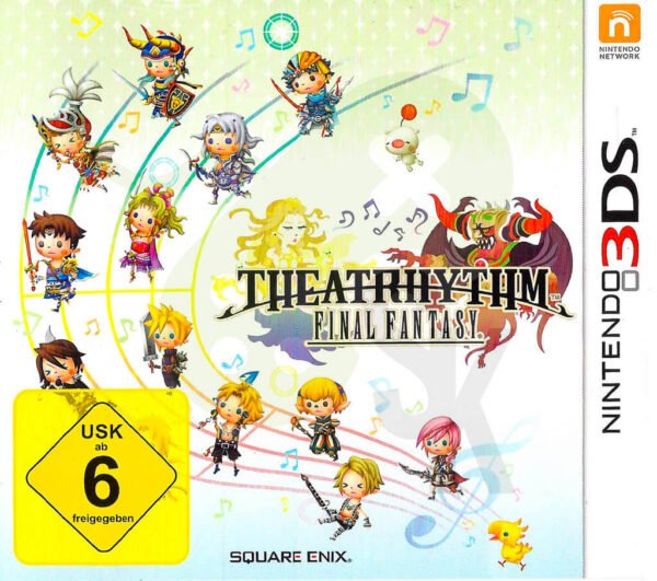 Theatrhythm Final Fantasy Front Cover Nintendo 3DS spiel gebraucht spieleundkonsolen
