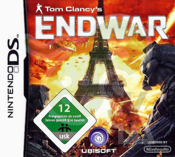 Tom Clancys Endwar Front cover nds nintendo ds spiel gebraucht spieleundkonsolen