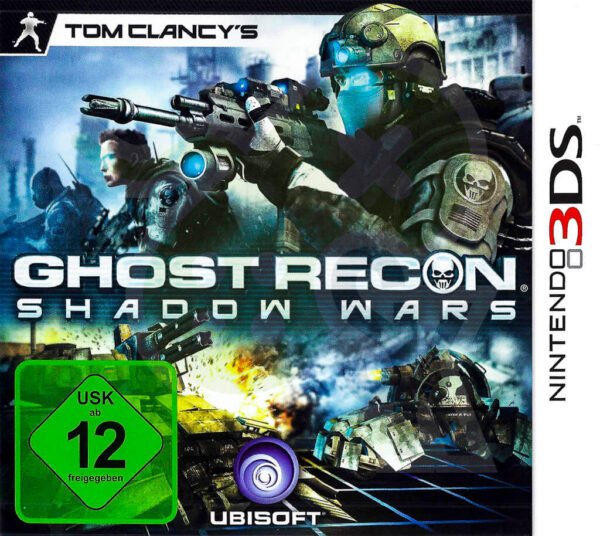 Tom Clancys Ghost Recon Shadow Wars Front Cover Nintendo 3DS spiel gebraucht spieleundkonsolen
